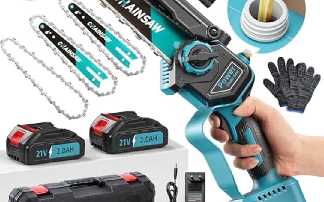 Test de la tronçonneuse sans fil Makita 4000mAh 1000W