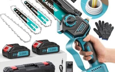 Test de la tronçonneuse sans fil Makita 4000mAh 1000W