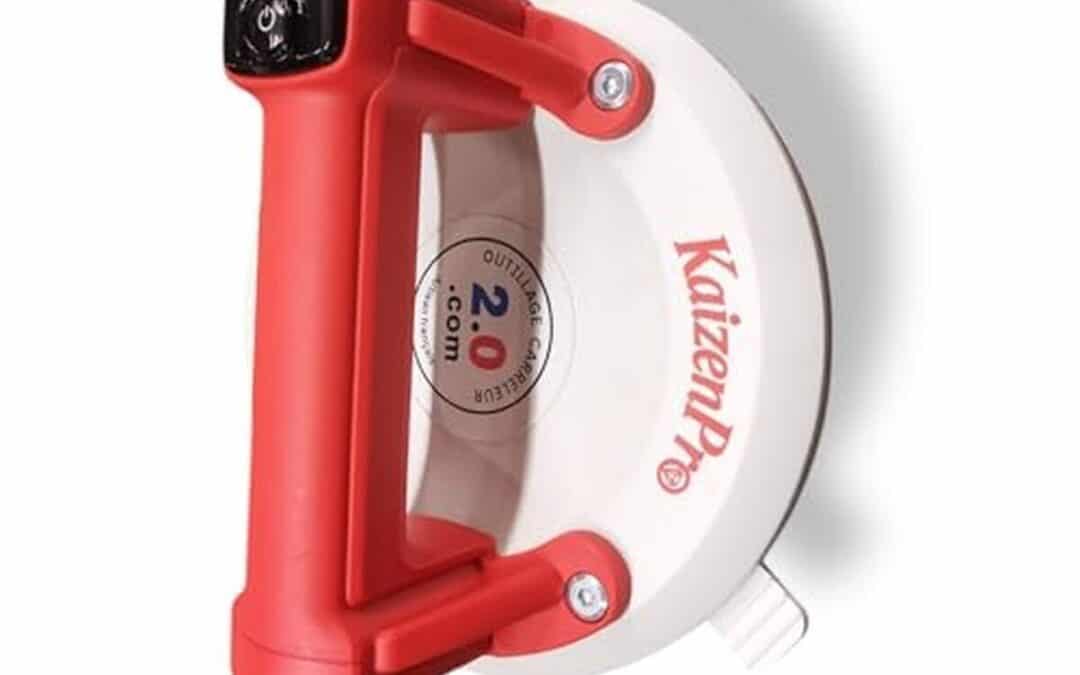 Test de la ventouse numérique blanche Ø 20 cm 150 kg