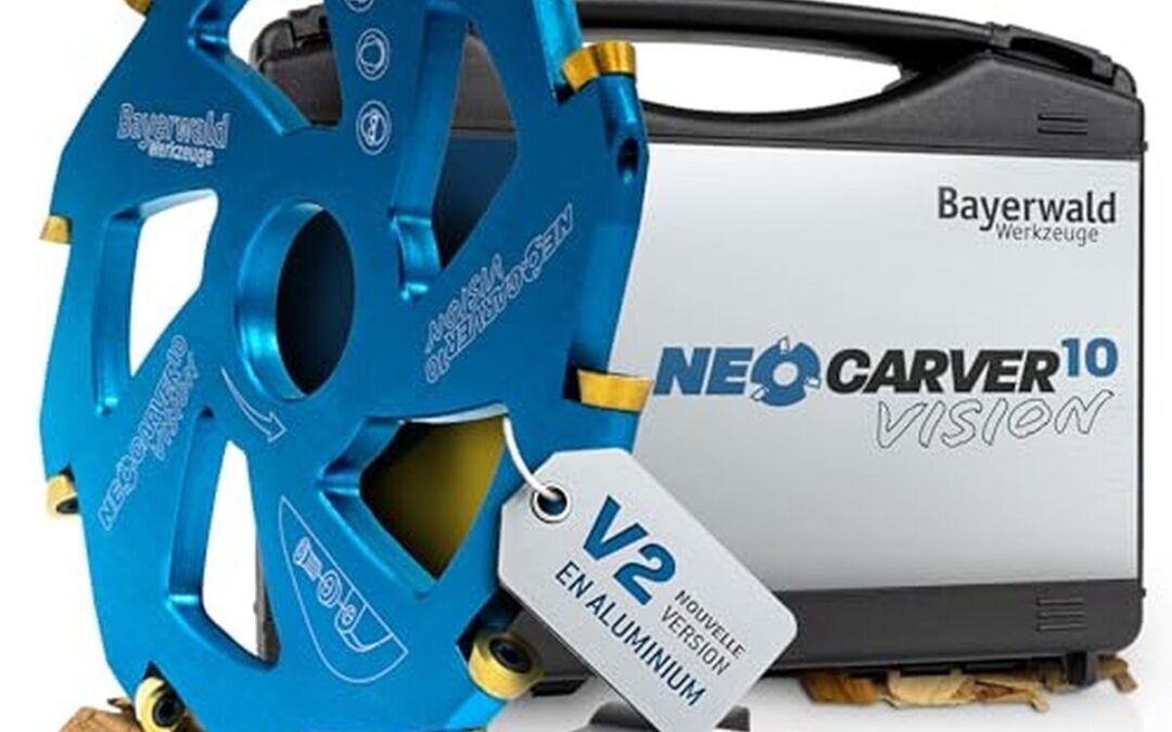 Test : disque de fraisage NeoCarver 10 Vision V2 de Bayerwald pour bois