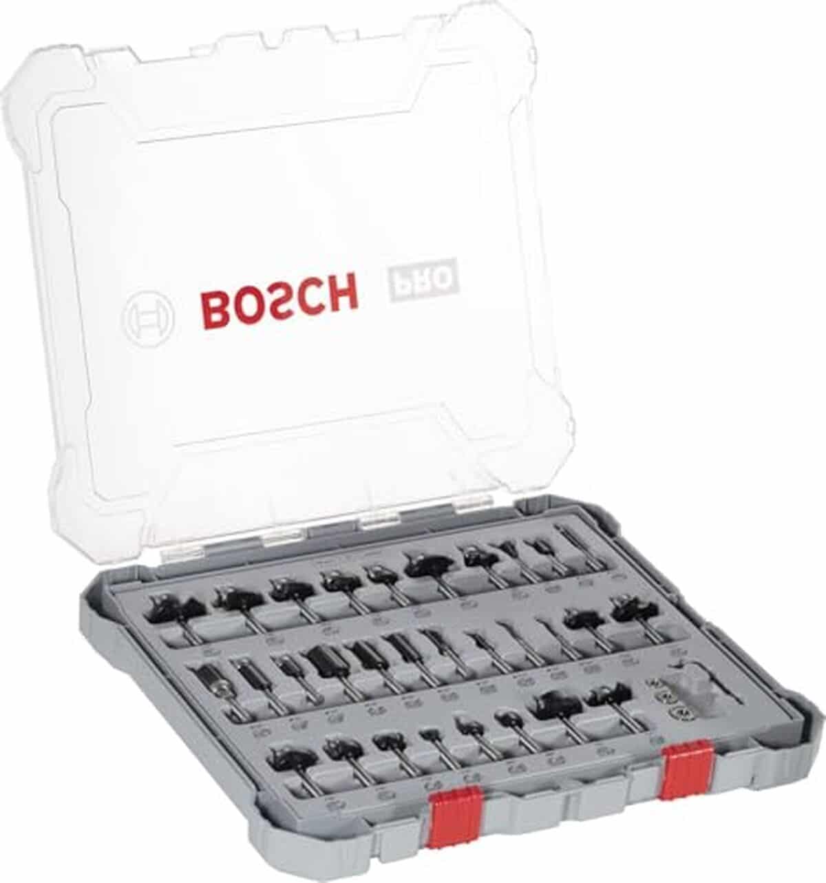 Test du kit de fraises mixtes 30 pcs Bosch Professional