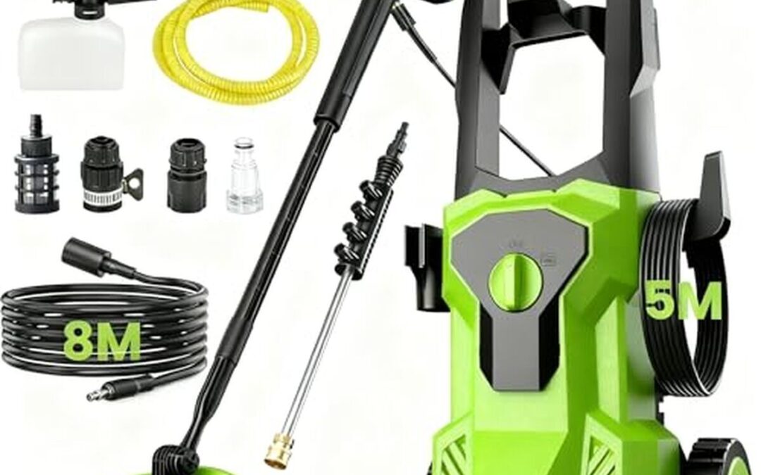 Test du nettoyeur haute pression 2000W : puissance et efficacité au rendez-vous