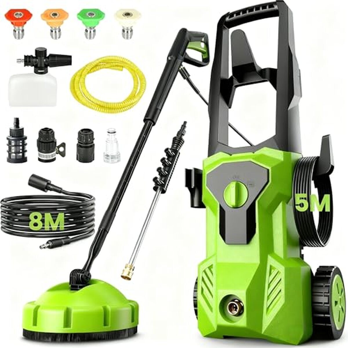 Test du nettoyeur haute pression 2000W : puissance et efficacité au rendez-vous