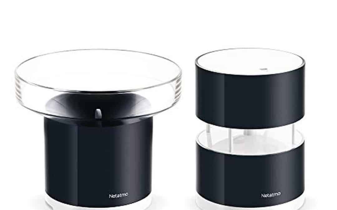 Test du pack Netatmo : pluviomètre et anémomètre connectés