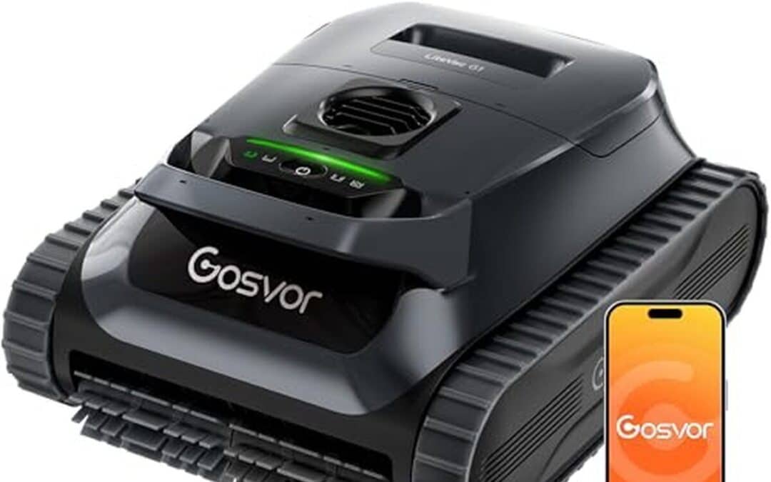 Test du robot piscine Gosvor : nettoyage performant et autonomie impressionnante