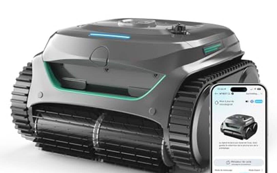 Test du robot piscine sans fil WYBOT C2 : puissance et efficacité