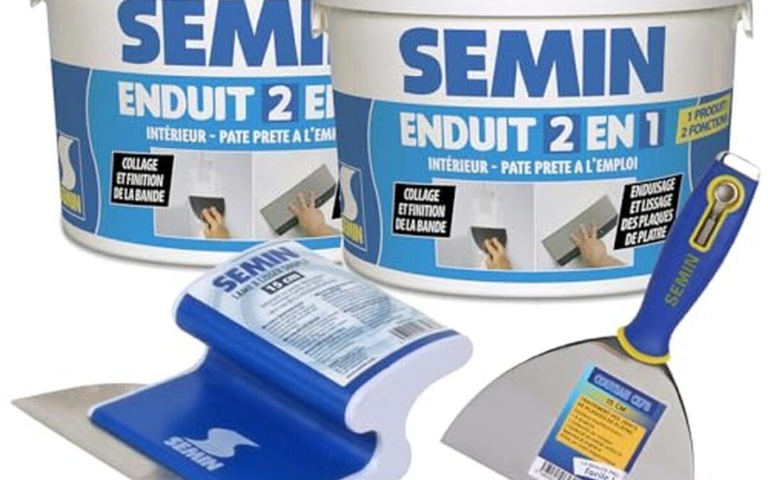 Test du semin A06057 : un enduit performant et multifonctionnel pour plâtre