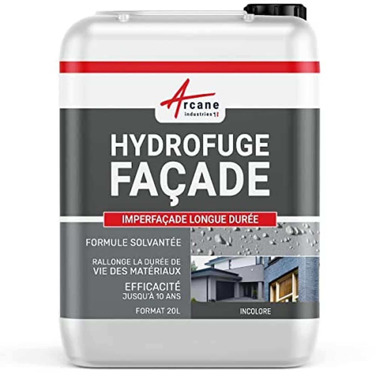 Test : hydrofuge imperfacade ARCANE INDUSTRIES 20 L