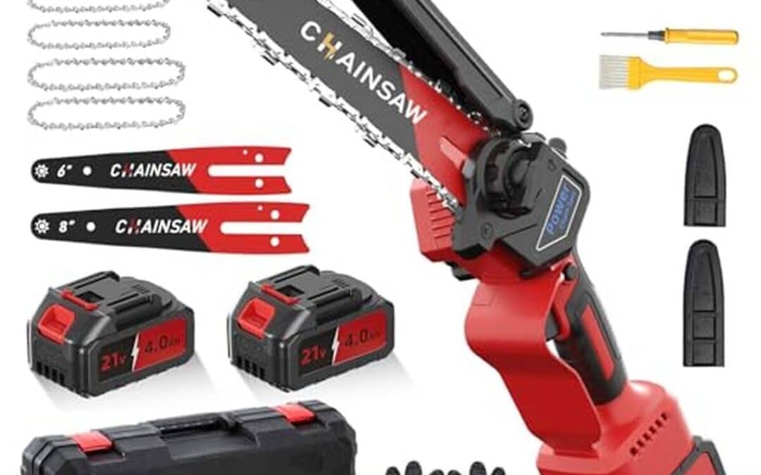 Test mini tronçonneuse Makita sans fil : puissance et autonomie au jardin