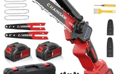 Test mini tronçonneuse Makita sans fil : puissance et autonomie au jardin