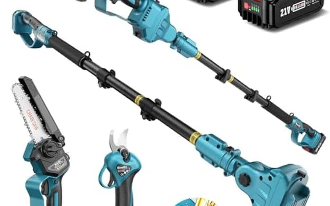 Test SEESII P6 : combo tronçonneuse et sécateur électrique