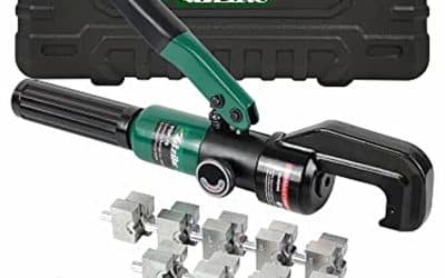 Test de la pince à sertir UTZIKO : puissance hydraulique 10 US Ton et kit complet