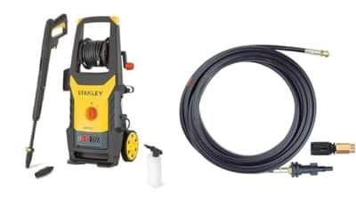 Test du nettoyeur Stanley SXPW25E : puissance et débouchage en un