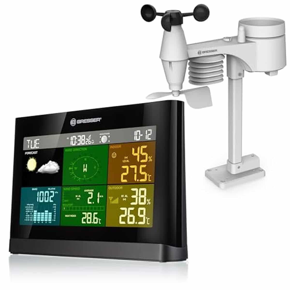 Test : station météo Bresser sans fil 5 en 1