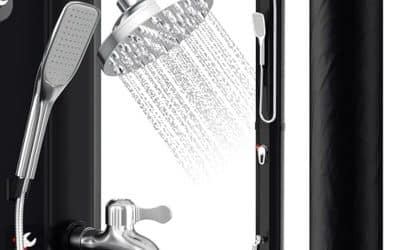Test de la douche solaire Herrselsam 35 l : eau chaude sans électricité