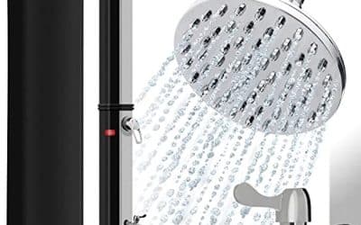 Test de la douche solaire Kesser 35L : l’essentiel pour jardin et camping