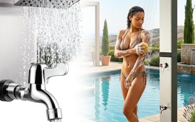 Test de la douche solaire Strattore Ocean 40L pour jardin