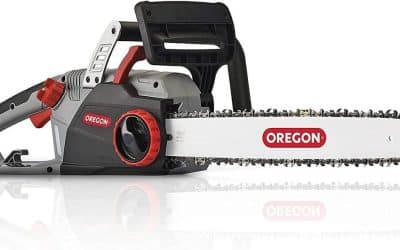 Test de la tronçonneuse Oregon CS1500 2400W : puissance et affûtage auto