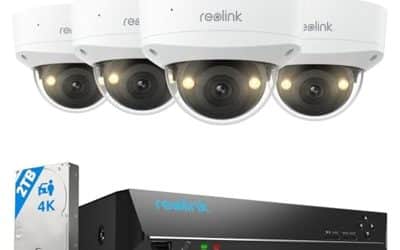 Test du kit caméra Reolink 4K RLK8-800V4 : sécurité de pointe