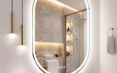 Test du miroir salle de bain S&rsquo;bagno : éclairage LED et Bluetooth