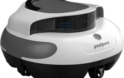 Test du robot piscine POOLPURE : autonomie 100 min et sans fil