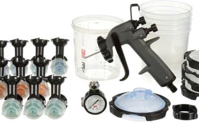 Test : pistolet de peinture 3M PPS 2.0 haut rendement noir