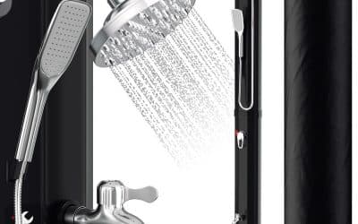 Test : randaco douche solaire jardin, eau chaude 60 °C