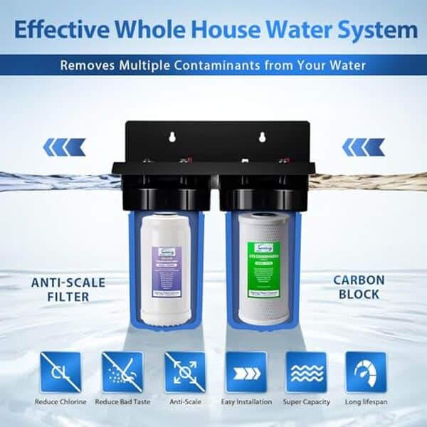 Découvrez notre test détaillé du système iSpring WGB21B-DS : efficacité contre le calcaire, réduction du chlore et qualité de filtration pour votre eau du robinet.