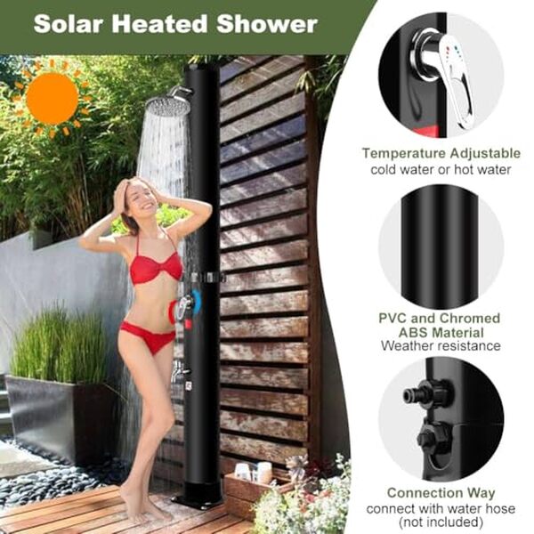 Découvrez notre test détaillé de la douche solaire Qdreclod 60 L avec ses performances en eau chaude et froide. Conseils d'installation et avis utilisateur pour votre jardin.