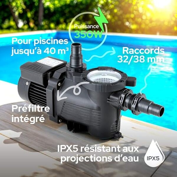 Dรฉcouvrez notre test dรฉtaillรฉ de la pompe Arebos 350W : performances, efficacitรฉ de filtration et avis utilisateur pour bien choisir votre รฉquipement de piscine.