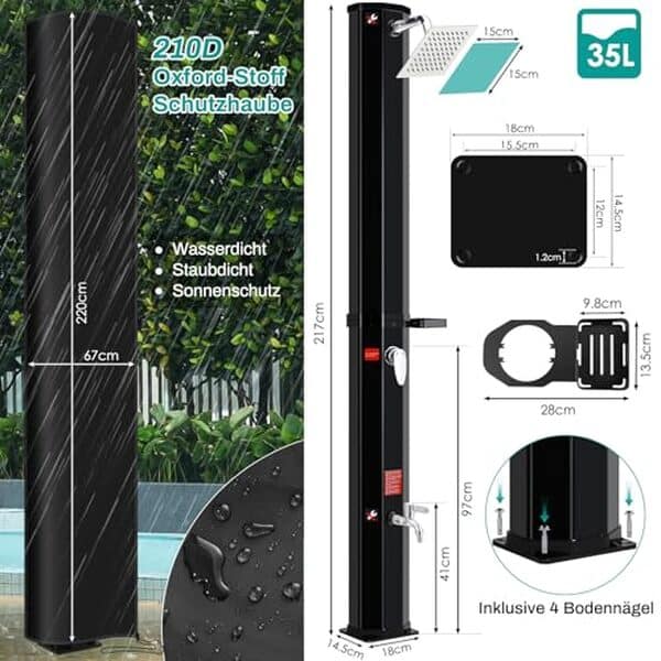 Découvrez notre test détaillé de la douche solaire 35L : praticité, confort et performance pour profiter de douches chaudes au jardin cet été.
