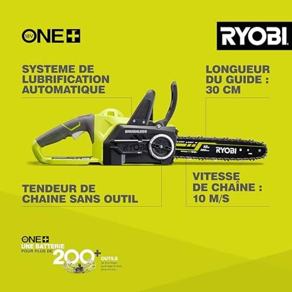 Découvrez notre test détaillé de la tronçonneuse sans fil Ryobi 18V One+ OCS1830 : performances, autonomie et verdict final pour les utilisateurs.