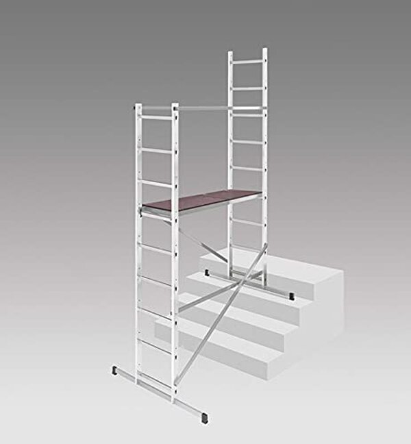 Découvrez notre test complet de l'échafaudage aluminium Hailo HobbyStep H4 1, 7m/3, 7m: performances, avantages et avis d'expert pour vos travaux en hauteur.