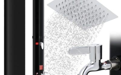 Test de la douche solaire 40L : rafraîchissement écologique pour votre jardin
