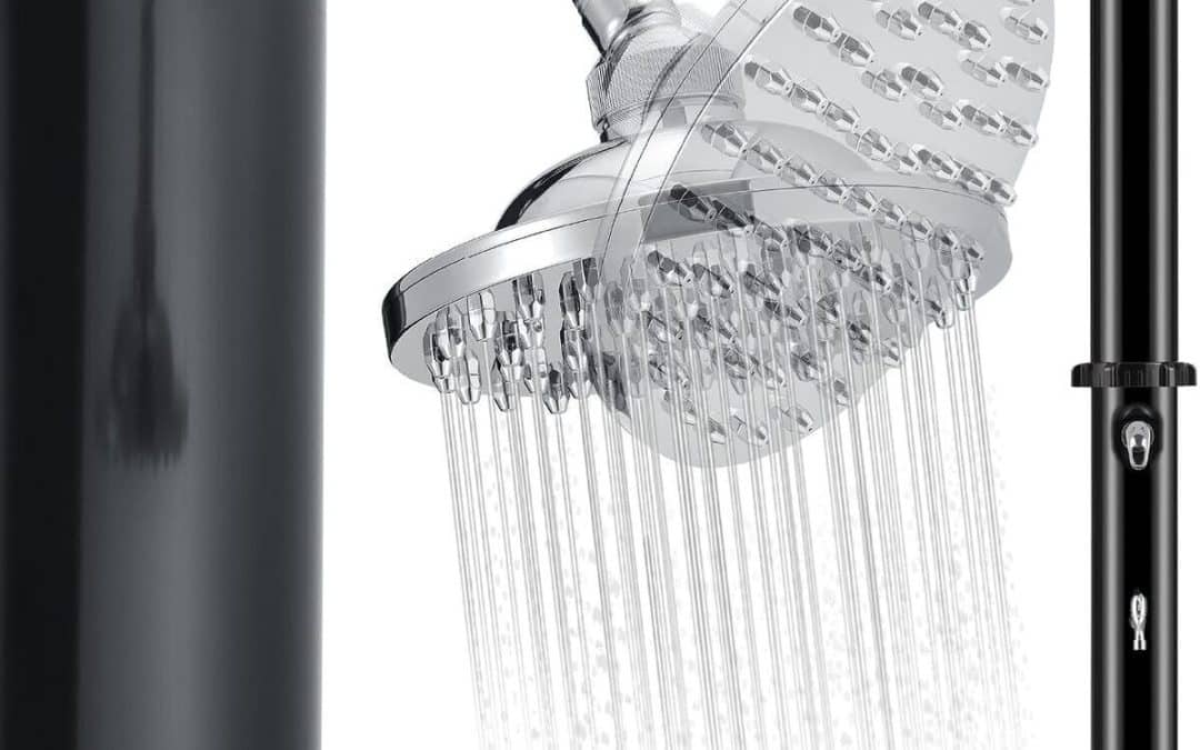Test de la douche solaire Juskys Victoria 35L : confort et praticité