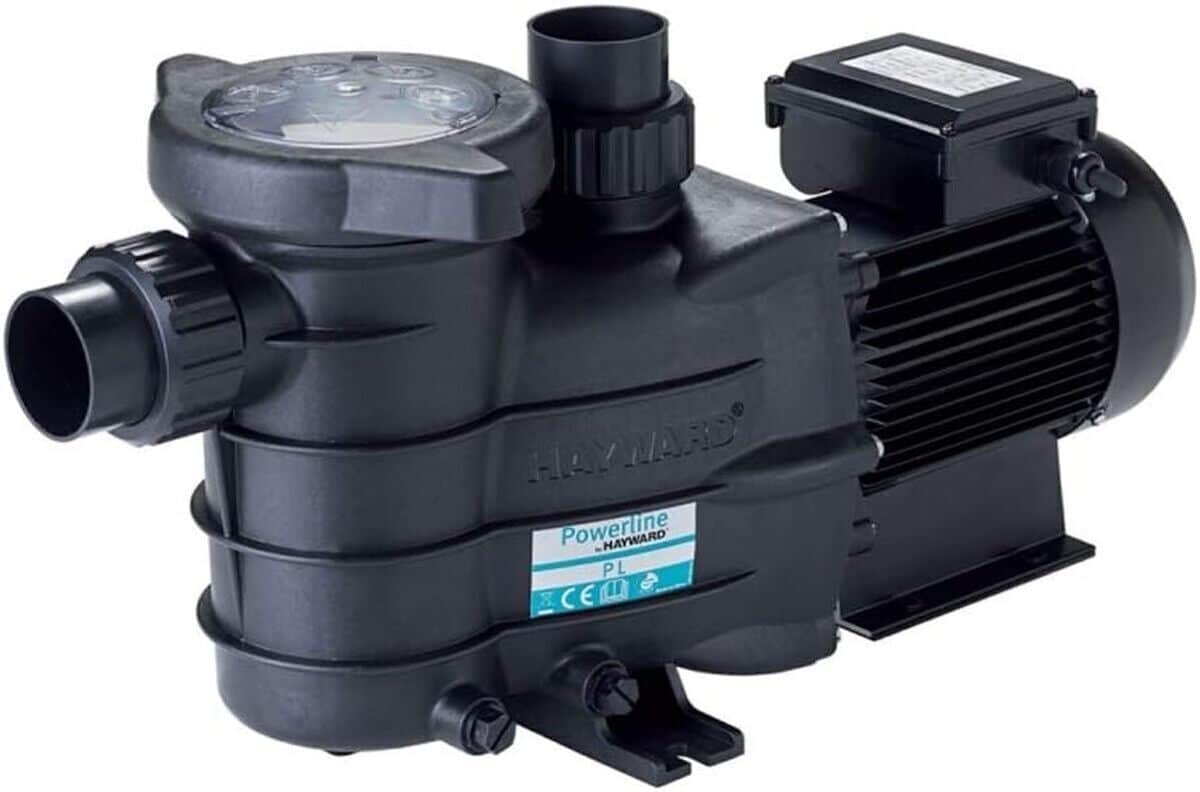 Test de la pompe Hayward Powerline New 1 CV mono noir