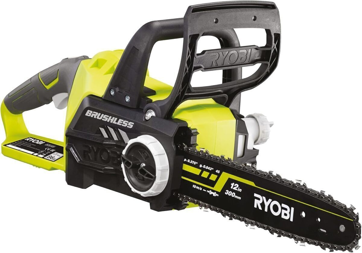 Test de la tronçonneuse sans fil Ryobi 18v One+ OCS1830