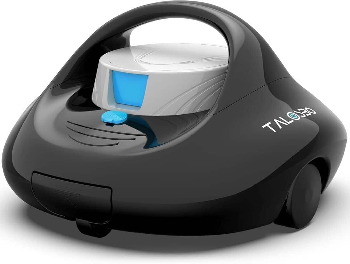 Test du robot piscine TALOSBO Pleco Se : efficacité sans fil et puissance d'aspiration