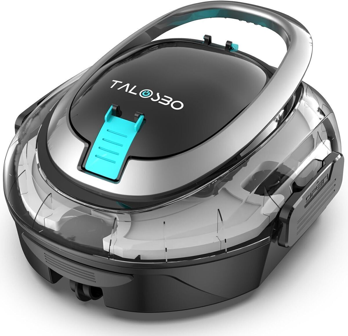 Test du robot piscine TALOSBO S2 : double filtration et 90 min d'autonomie