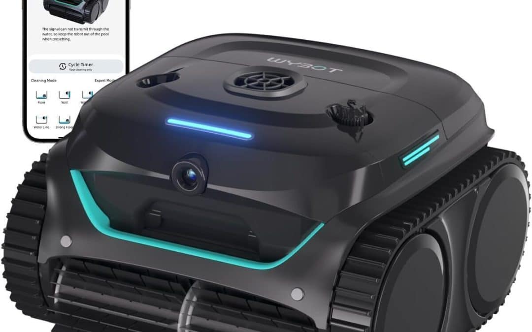 Test du robot piscine Wybot C2 Vision-A : nettoyage intelligent sans fil