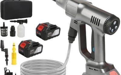 Test : nettoyeur haute pression sans fil 21V 200 Bar – efficacité maximale