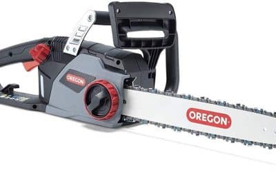 Test : tronçonneuse électrique Oregon CS1400, 2400W silencieuse et légère