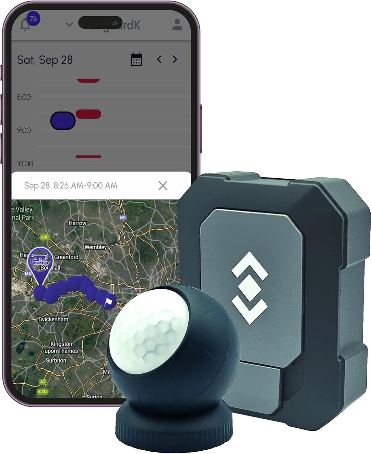 Test : vanguard système d'alarme connecté pour camping-cars