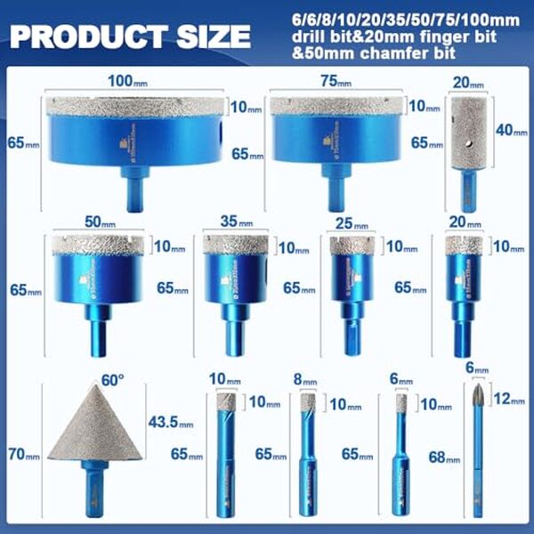 Découvrez notre test détaillé du kit de scie-cloche diamant BRSCHNITT : efficacité, durabilité et résultats sur carrelage et porcelaine.