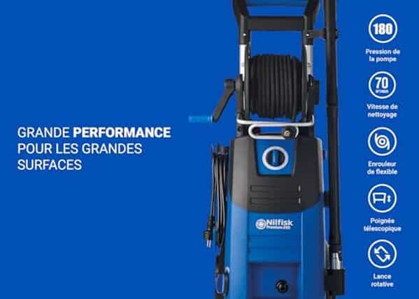 Découvrez notre test complet du nettoyeur haute pression Nilfisk Premium 200 bars. Performance, puissance 3300 W et efficacité : tous les détails pour bien choisir. 