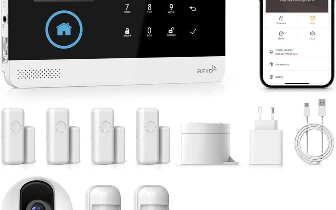 Test : alarme maison sans fil 4G avec caméra et contrôle app par Alexa et Google