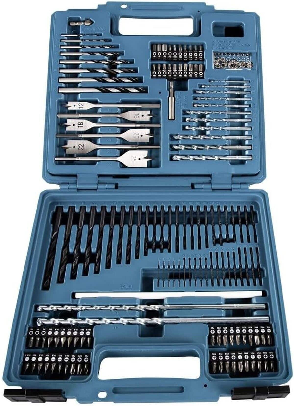 Test : coffret de mèches Makita E-06270, 212 pièces pour perceuse visseuse