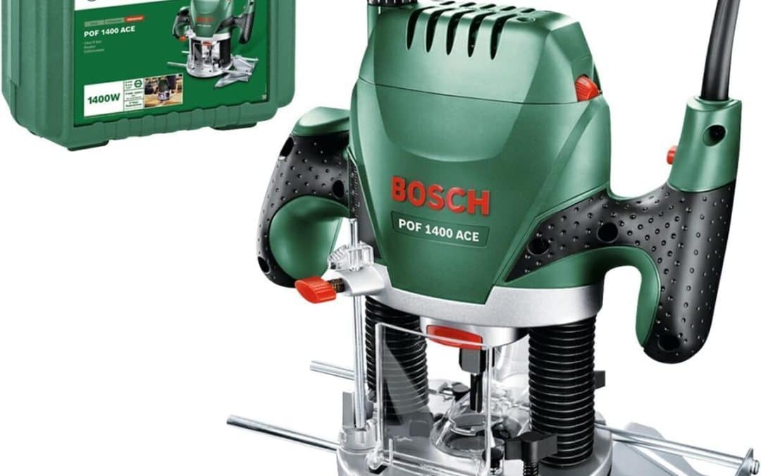 Test de la défonceuse bosch pof 1400 ace : puissance et précision