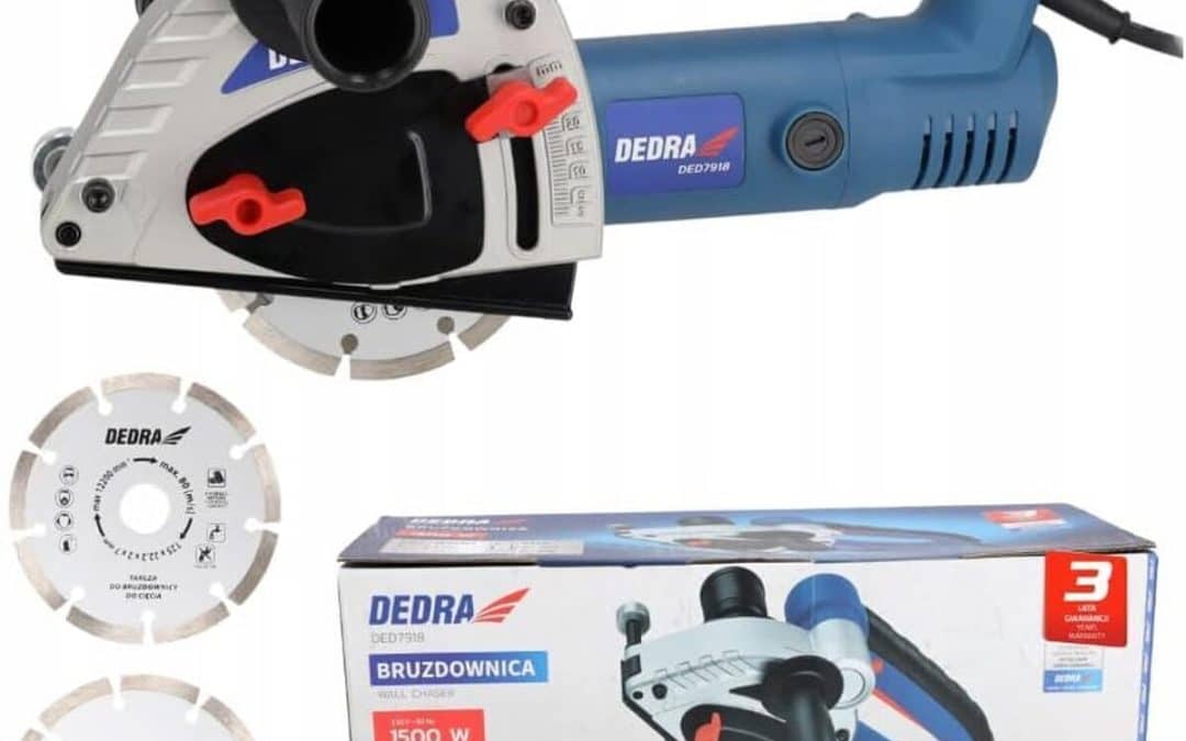 Test de la scie à rainurer Dedra 1500 W : performance et précision