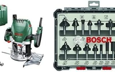 Test : défonceuse Bosch POF 1400 ACE et kits de fraises 8 mm